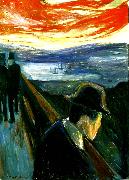 fortvivlan Edvard Munch